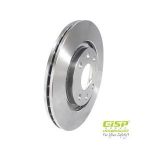 دیسک چرخ جلو پژو 405 و پارس و سمند GISP (1عدد)